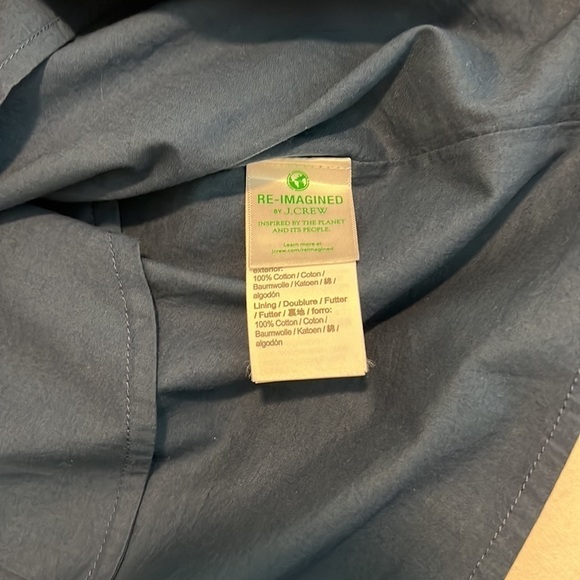 J. Crew Smocked Puff Sleeve Cotton Poplin Dress Budding Branch Print Size XS - Picture 13 of 17